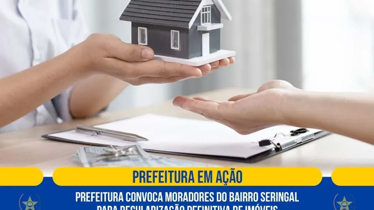 Prefeitura convoca moradores do bairro Seringal para regularização de imóveis